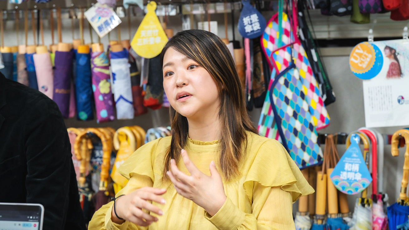 ゴーストーリーを導入したおかげで、実際に足を運べない他店舗や他の事業部の方にもお店の雰囲気を伝えられるようになって嬉しいです。